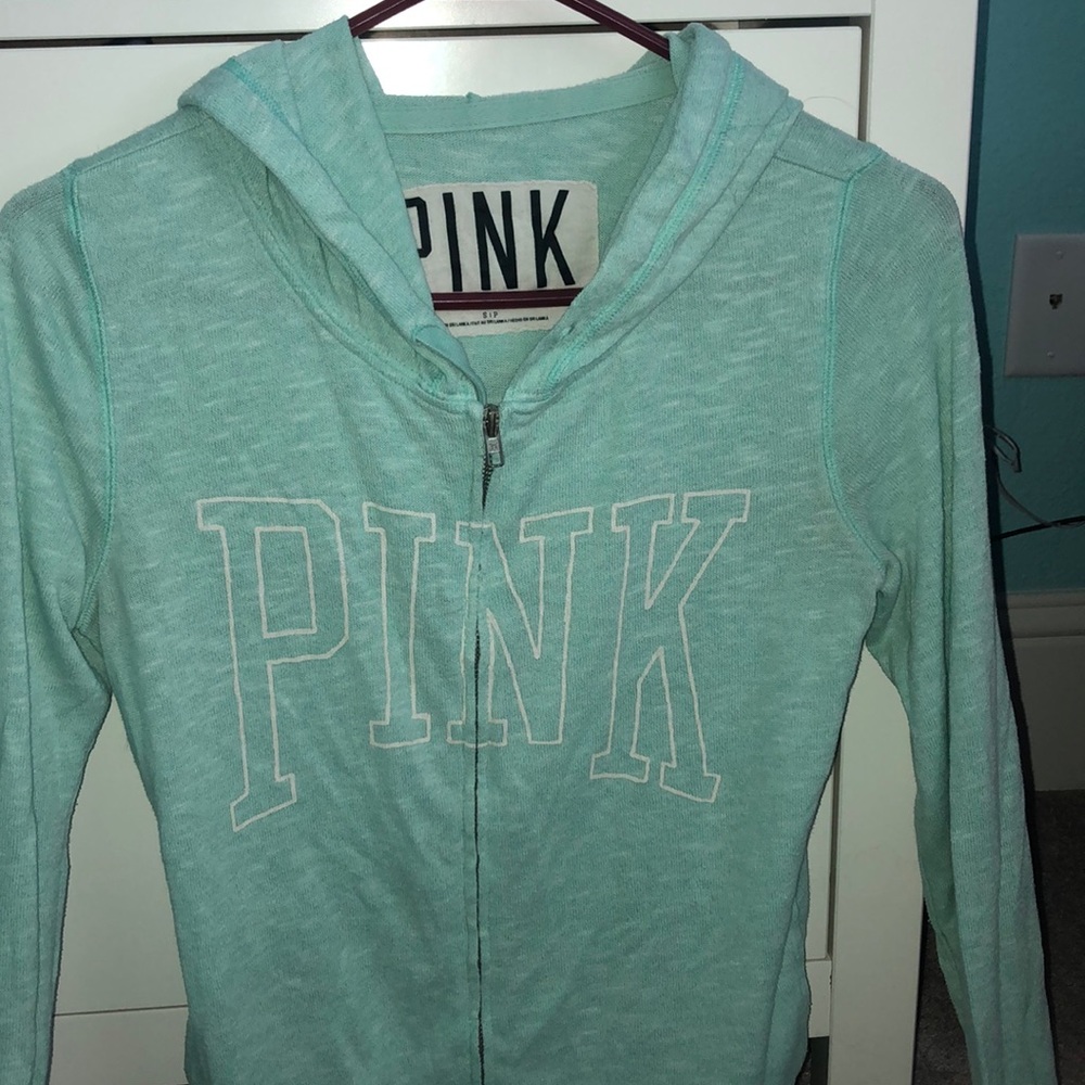 PINK Victoria’s secret zip up hoodie.
